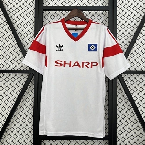 Hamburger SV 1988 Retro White Jersey