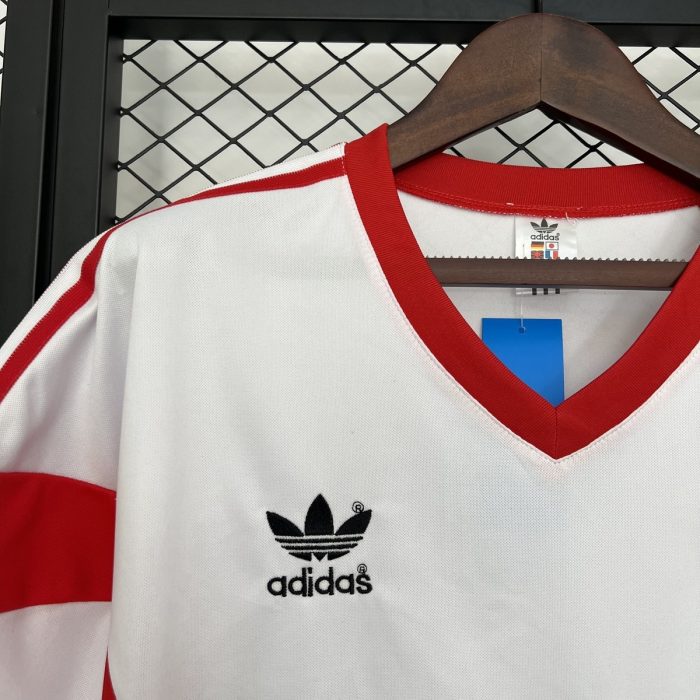 Hamburger SV 1988 Retro White Jersey - 图片 4