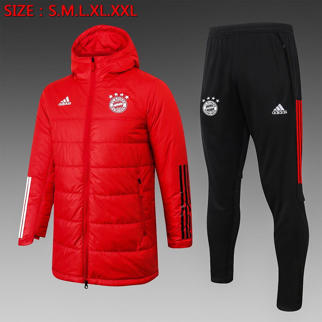 2021 Bayern Munich Red Cotton Jacket