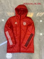 2021 Bayern Munich Red Cotton Jacket - 图片 9