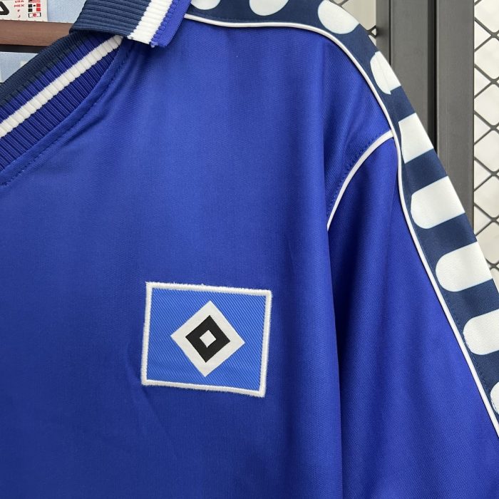 Hamburger SV 2000 Retro Blue Jersey - 图片 7