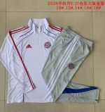 Bayern Munich White Retro Edition (Blue Trim) Kids - 图片 4