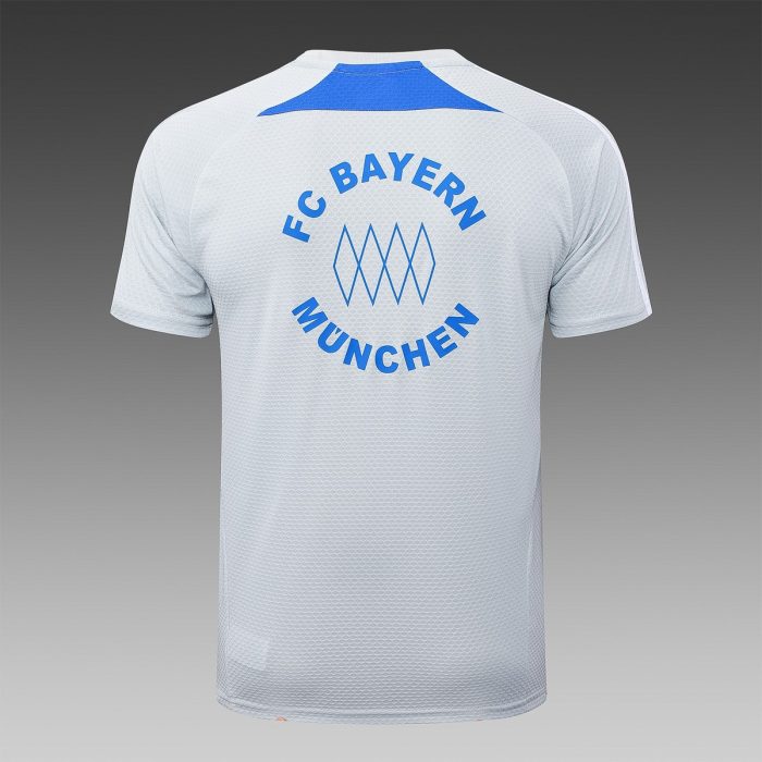 Bayern Munich 25/26 Short Sleeve Retro Edition Grey (Colorful Blue) - 图片 8