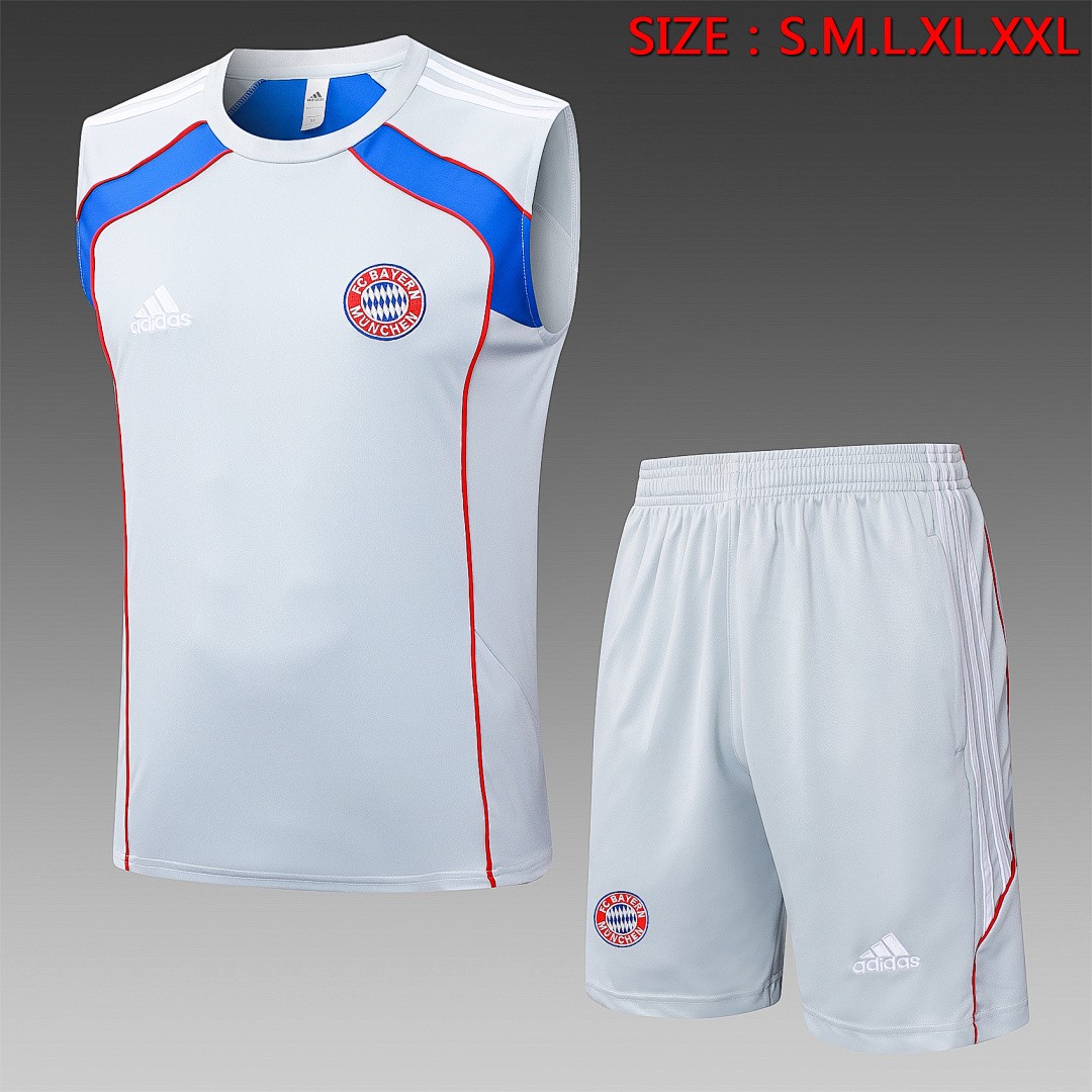 Bayern Munich Retro Vest Grey Colorway