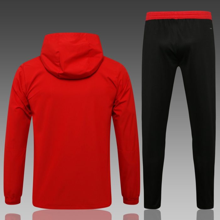Bayern Munich 21-22 Red Windbreaker - 图片 3