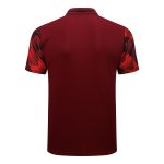 Bayern Munich 22/23 Polo Training Suit Black Red - 图片 7