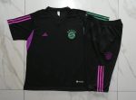 Bayern Munich 23-24 Black Short Sleeve Training Set with 3/4 Pants - 图片 9