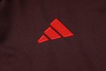 Bayern Munich 24/25 Long Zip Jacket Red Brown - 图片 6