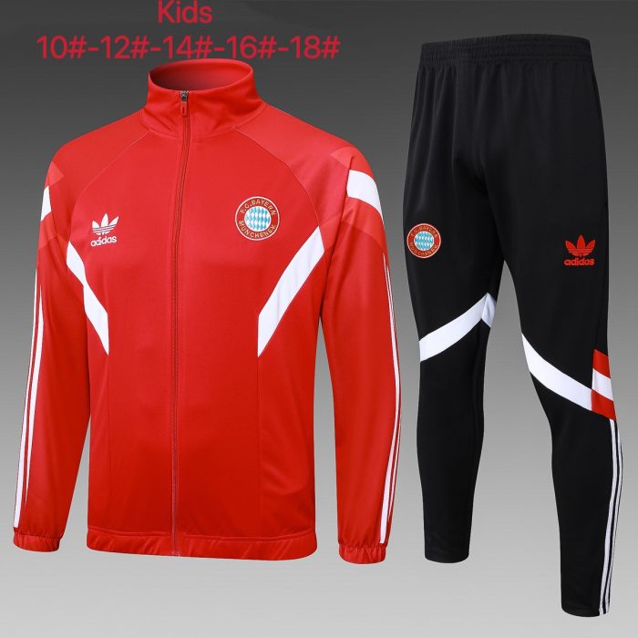 Bayern Munich 24/25 Red Retro Edition Kids - 图片 2