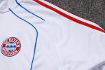 Bayern Munich 25/26 Half-Zip Retro Edition White with Blue Trim - 图片 6