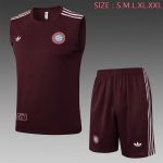 Bayern Munich Retro Vest Deep Maroon