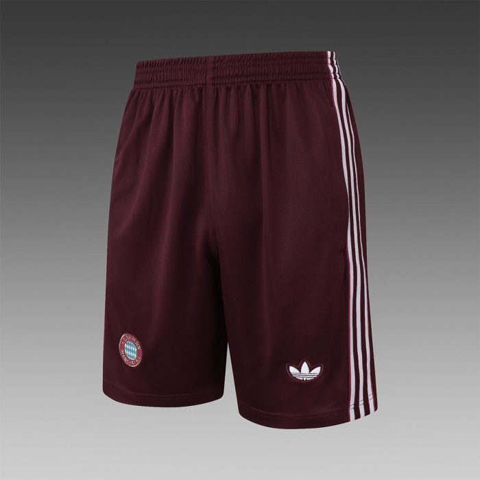 Bayern Munich Retro Vest Deep Maroon - 图片 6