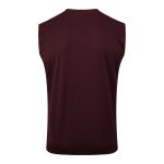 Bayern Munich Retro Vest Deep Maroon - 图片 7