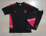 Bayern Munich 22-23 Black Short Sleeve Training Set with 5-Inch Shorts - 图片 9