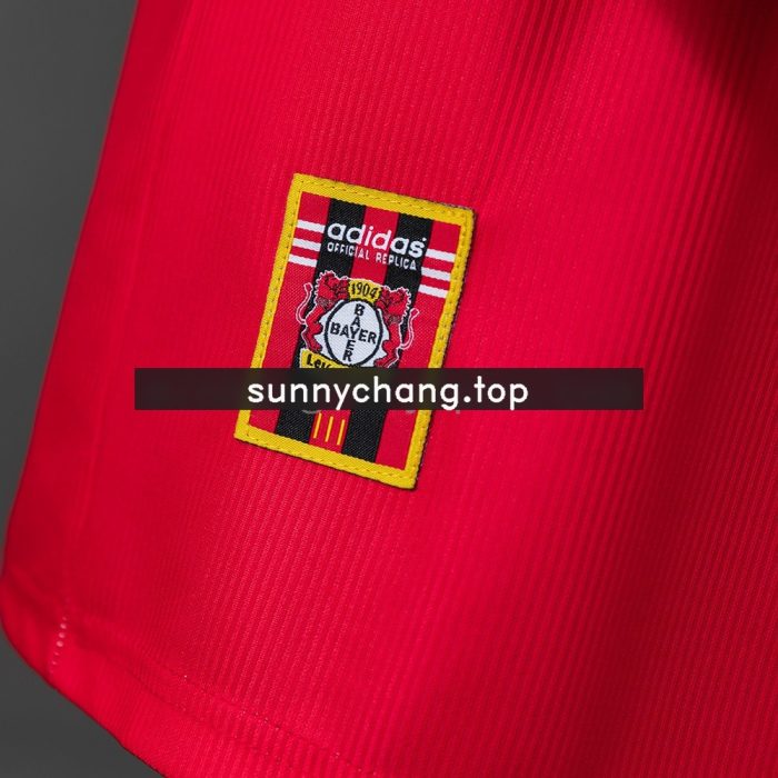 Bayer Leverkusen 1998-2000 Home Retro Jersey - 图片 4