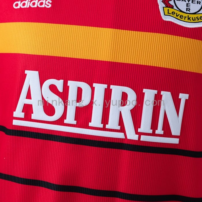 Bayer Leverkusen 1998-2000 Home Retro Jersey - 图片 8