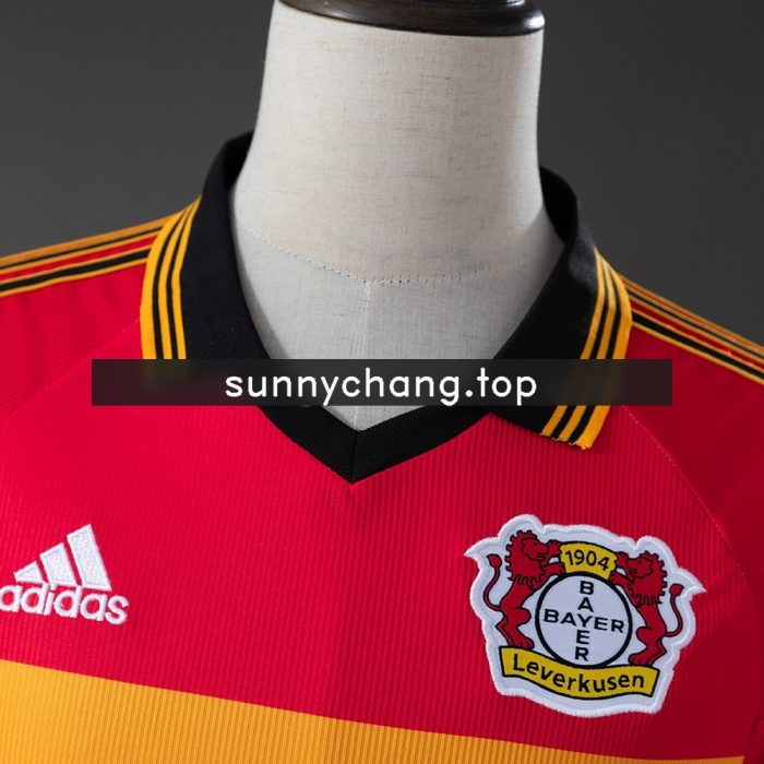 Bayer Leverkusen 1998-2000 Home Retro Jersey - 图片 9