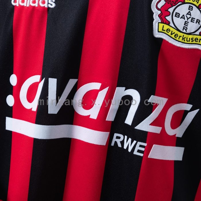 Bayer Leverkusen 2000/2001 Home Retro Jersey - 图片 6