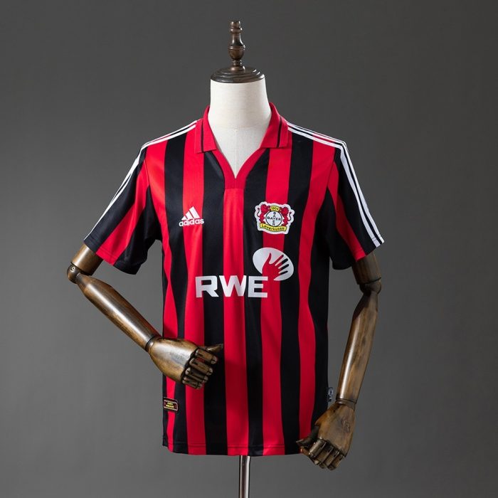 Bayer Leverkusen 2001/2002 Home Retro Jersey - 图片 9