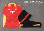 Bayern Munich 24/25 Half-Zip Jacket Red with Yellow Collar - 图片 2