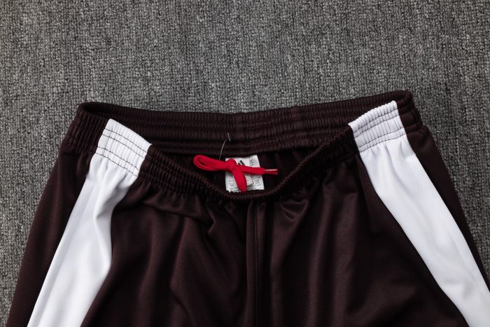 Bayern Munich 24/25 Half-Zip Jacket Red Brown - 图片 4