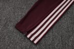 Bayern Munich Semi-Zip Jacket Dark Maroon Retro Edition - 图片 3