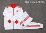 Bayern Munich 125th Anniversary White Long Zipper Jacket - 图片 2