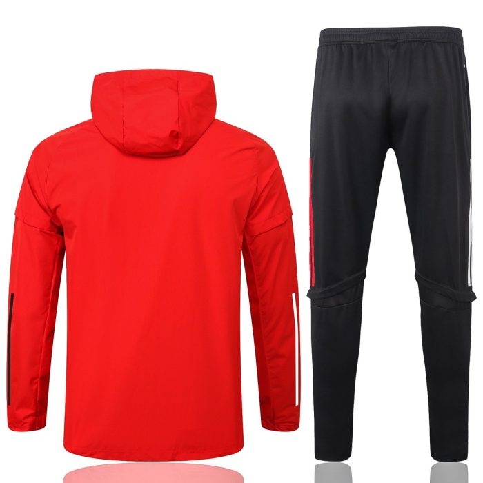 2021 Bayern Munich Red Windbreaker S-2XL - 图片 7