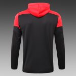2021 Bayern Munich Black and Red Long Zipper Jacket - 图片 8