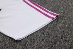 Bayern Munich 23-24 White Short Sleeve Training Set with 3/4 Pants - 图片 6