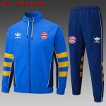 Bayern Munich 25/26 Long Zipper Jacket - Colorful Blue - 图片 2