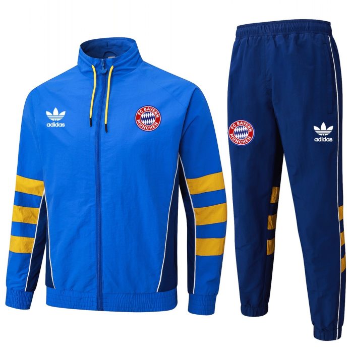 Bayern Munich 25/26 Long Zipper Jacket - Colorful Blue - 图片 3
