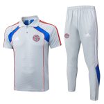 Bayern Munich Retro Polo Shirt Grey - 图片 8