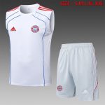 Bayern Munich 25/26 White Retro Vest (Color Trim)
