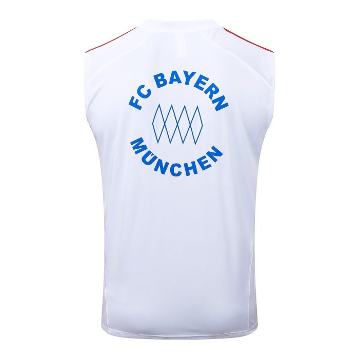 Bayern Munich 25/26 White Retro Vest (Color Trim) - 图片 7