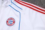 Bayern Munich White Retro Edition Long Zip Jacket - 图片 6