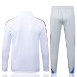 Bayern Munich White Retro Edition Long Zip Jacket - 图片 7
