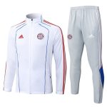 Bayern Munich White Retro Edition Long Zip Jacket - 图片 8
