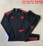 Bayern Munich Black Children's Long Zipper Jacket - 图片 3
