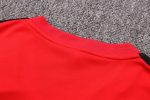 Bayern Munich 22-23 Red Short Sleeve Training Set with 5-Inch Shorts - 图片 3