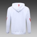 Bayern Munich White Long Zip Jacket with Hood - 图片 8