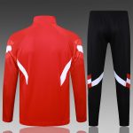 Bayern Munich 24/25 Long Zip Jacket Red (Adidas Three Stripes) - 图片 2