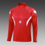Bayern Munich 24/25 Half-Zip Jacket Red (Adidas Three Stripes) - 图片 4