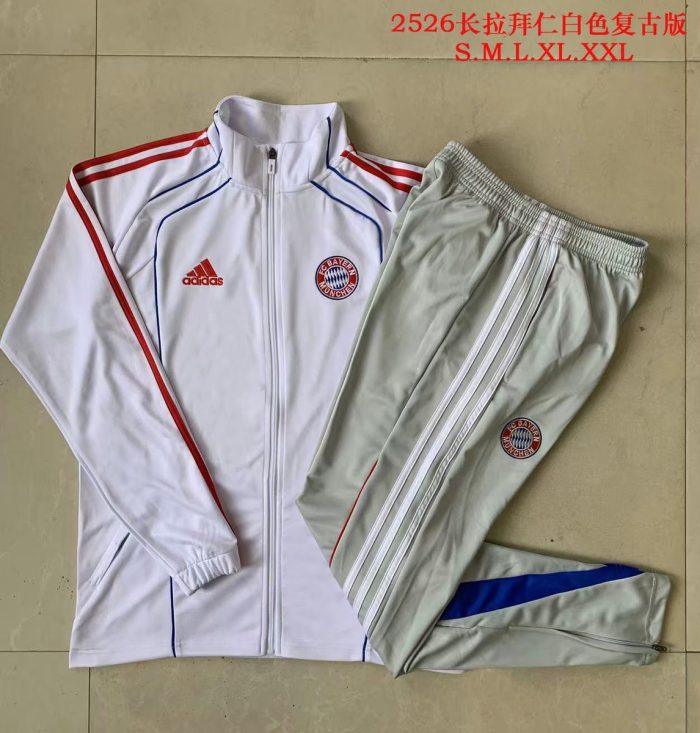 Bayern Munich White Retro Edition (Color Trim) Kids - 图片 3