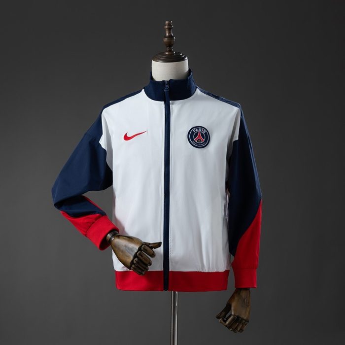 PSG 25/26 Windbreaker - White - 图片 2