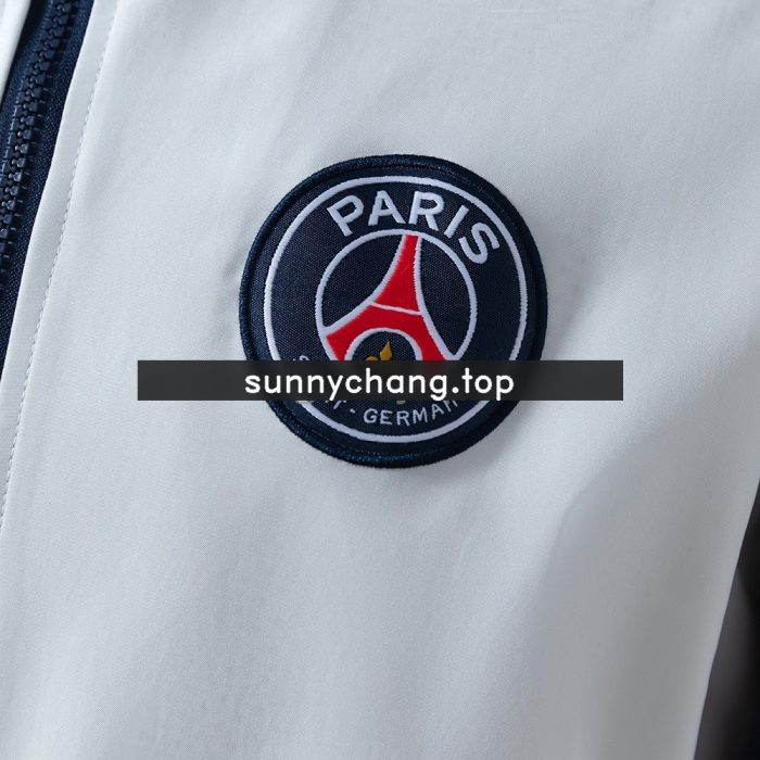 PSG 25/26 Windbreaker - White - 图片 8