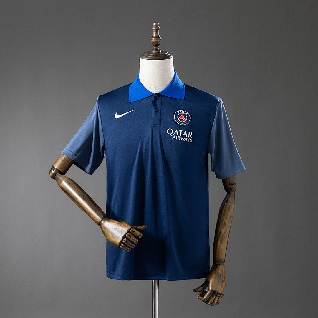 JER-6694_1 PSG 25/26 Polo - Dark Blue - 图片 1