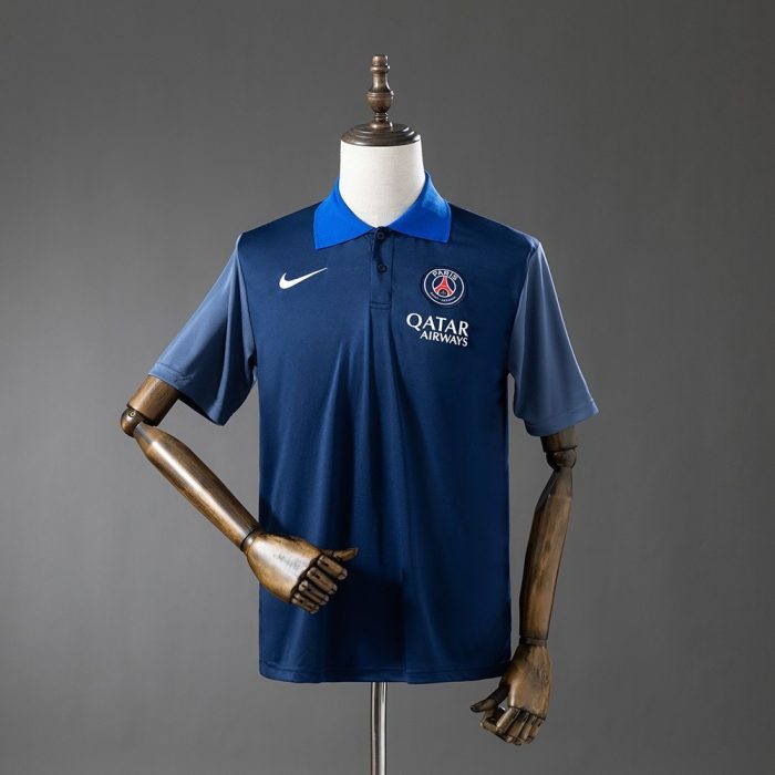 PSG 25/26 Polo - Dark Blue - 图片 2