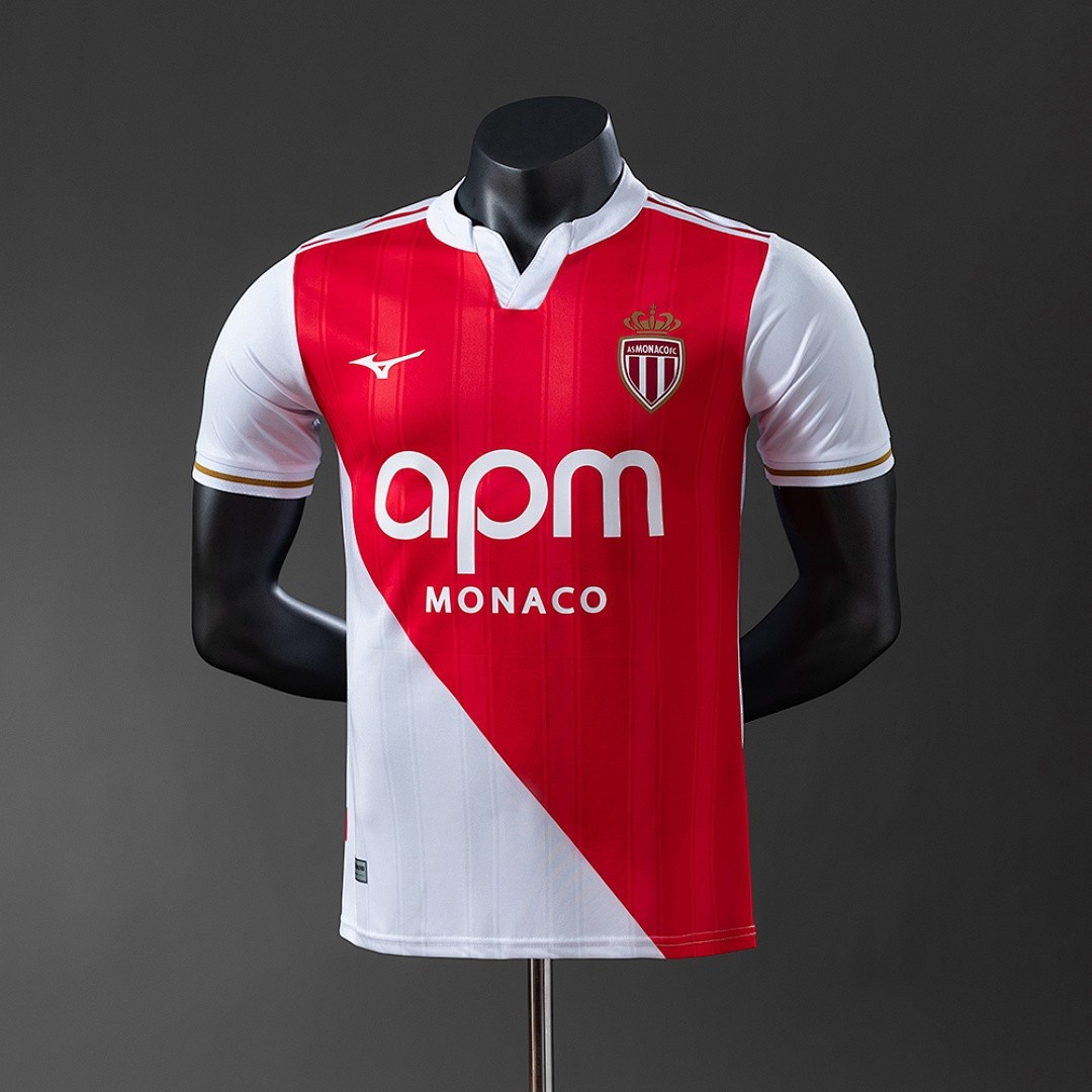 Monaco 25/26 Player Version Home Jersey