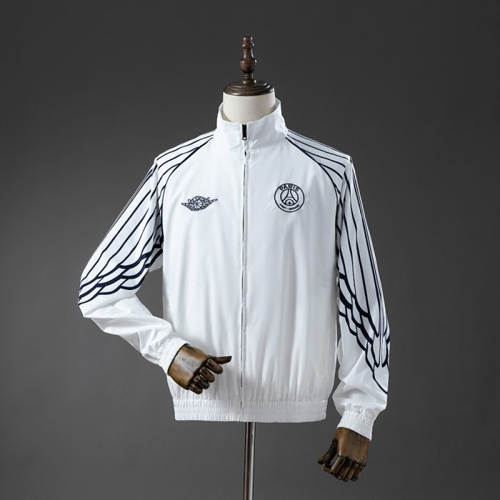 PSG Collaboration Windbreaker - White - 图片 2